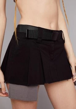 Poster Grl Viral Attitude Pleated Mini Skirt