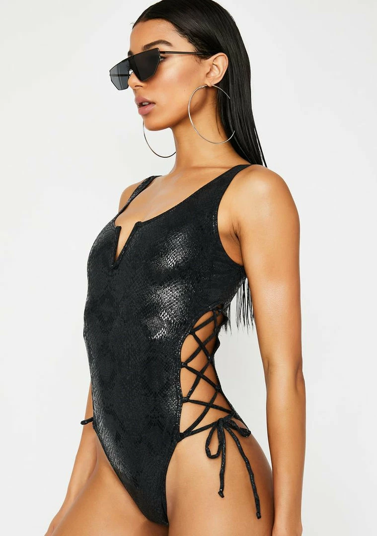 Poster Grl Drip Too Hard One-Piece Swimsuit 3 Poster Grl Drip Too Hard One-Piece Swimsuit