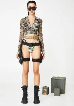 Poster Grl I Will Hunt U Down Camo Set Swim 8 Poster Grl I Will Hunt U Down Camo Set Swim