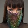 Poster Grl Face Masks Keeping Secrets Chainmail Face Mask