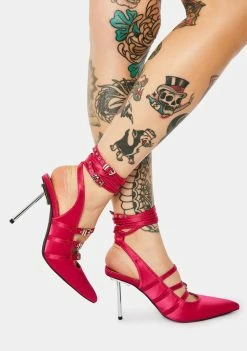 Poster Grl Peaceful Pleasures Mini Buckle Heel