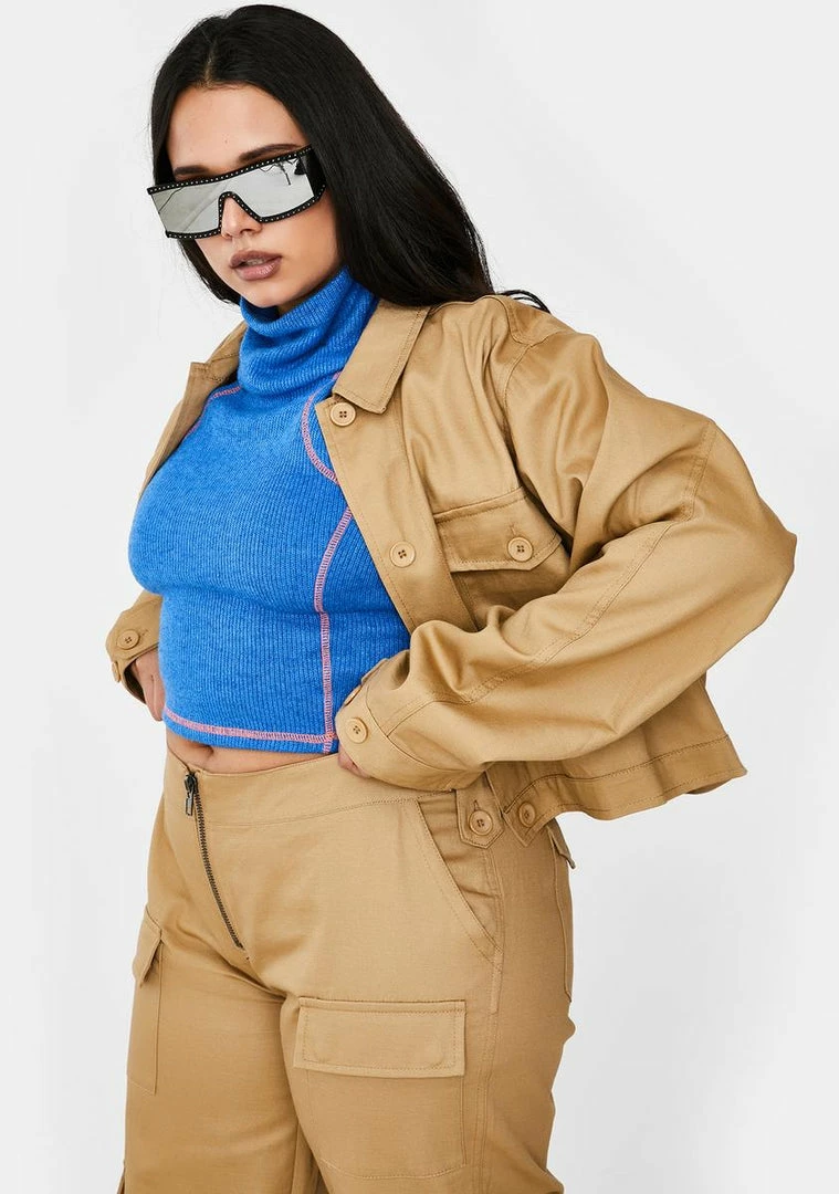 Poster Grl Booked Meetings On Rodeo Utility Jacket 4 Poster Grl Booked Meetings On Rodeo Utility Jacket