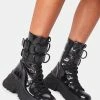 Poster Grl Boots & Booties Hollywood Hiker Combat Boots 2 Poster Grl Boots & Booties Hollywood Hiker Combat Boots
