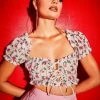 Poster Grl Angel Choose Ur Cherry Ruffle Crop Top