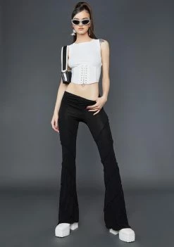 Poster Grl Flares Common Enemy Flared Pants