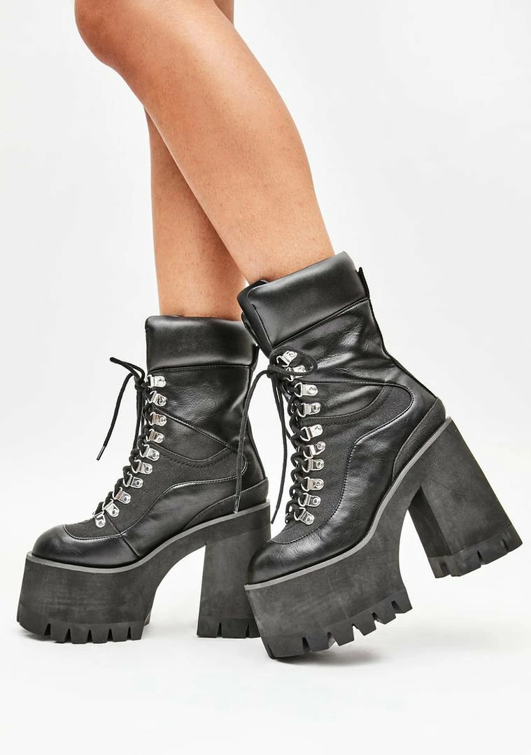 Poster Grl Platforms Werkin' Overtime Platform Hiker Boots 4 Poster Grl Platforms Werkin' Overtime Platform Hiker Boots