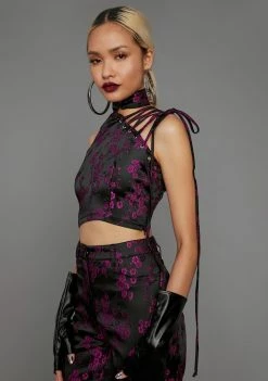 Poster Grl Tops Undercover Influencer Asymmetric Tank Top