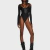 Poster Grl Cut-Out Bodysuit Lick You Lots Strappy Bodysuit