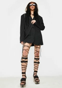 Poster Grl Paparazzi Plz Hooded Blazer Outerwear