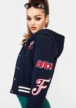 Poster Grl Meet Your Match Varsity Jacket