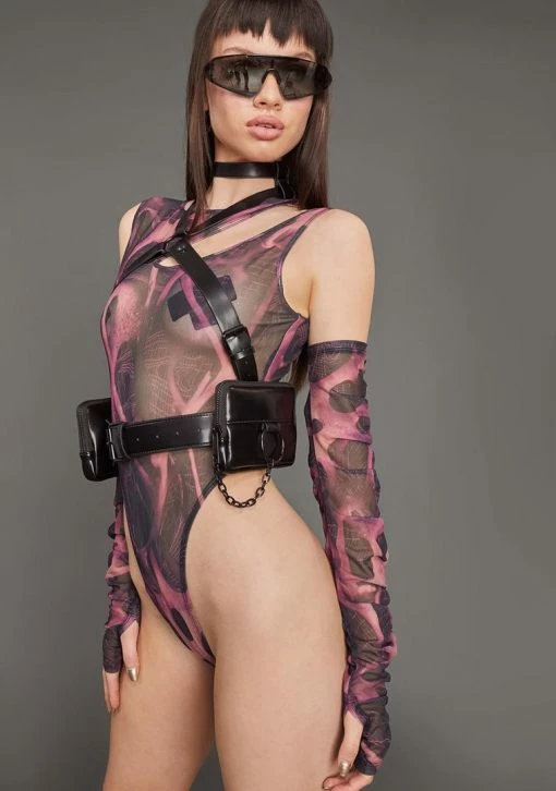 Poster Grl Belts & Harnesses Paid To Slay Body Harness