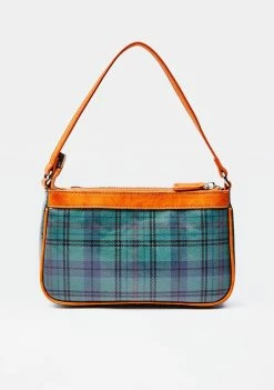 Poster Grl College Ruled Plaid Shoulder Bag Bags & Wallets