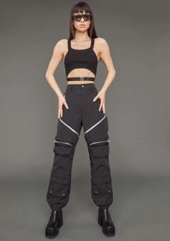 Poster Grl Make 'Em Sweat Nylon Cargo Pants