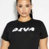Poster Grl Hey I'm A Diva Reflective Tee