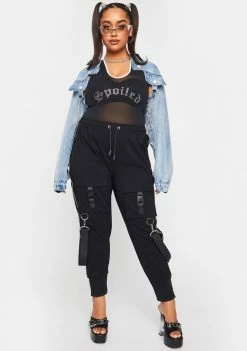 Poster Grl Outerwear Plus Break The Ice Denim Shrug Jacket