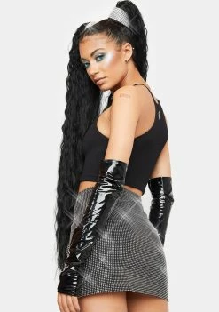 Poster Grl Bottoms Give The Cold Shoulder Mini Skirt 9 Poster Grl Bottoms Give The Cold Shoulder Mini Skirt