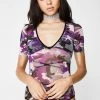 Poster Grl Never Hiding Camo Bodysuit Tops