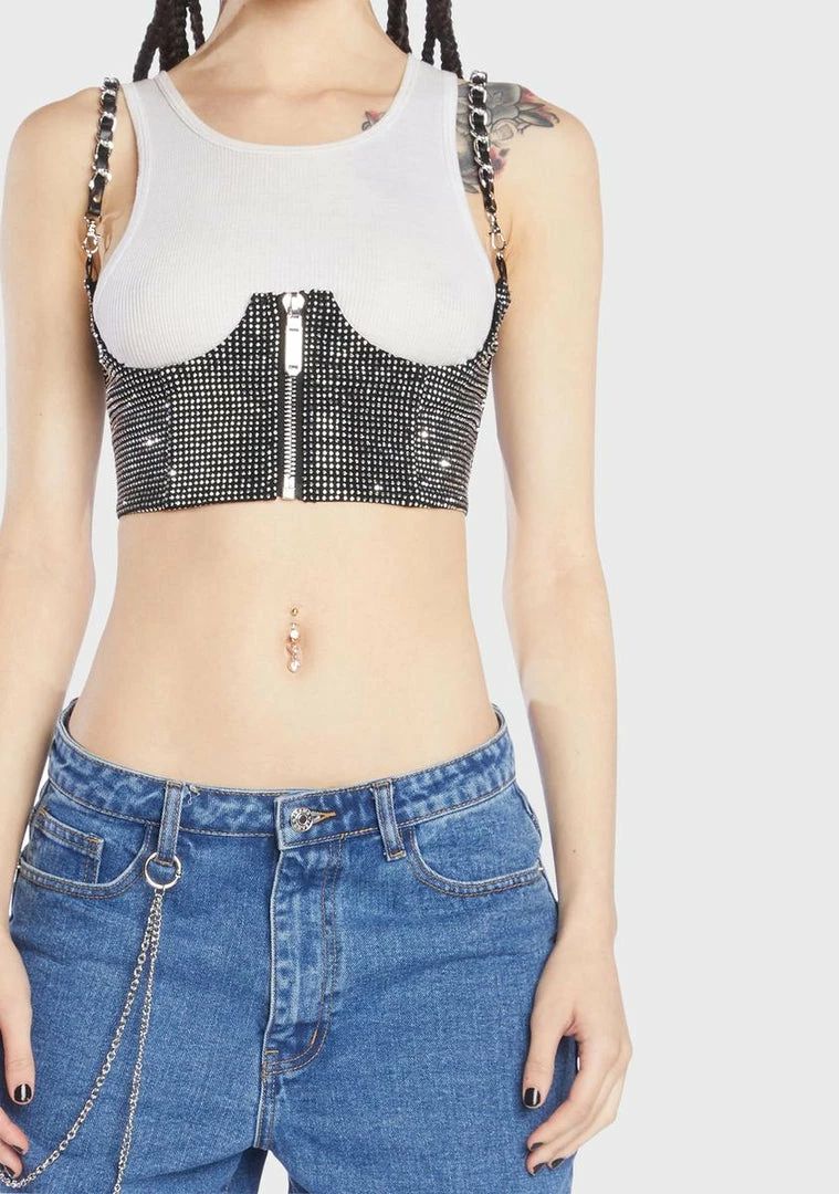 Poster Grl Bling My Type Underbust Corset Corset Top 5 Poster Grl Bling My Type Underbust Corset Corset Top