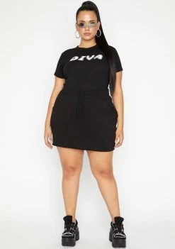 Poster Grl Hey I'm A Diva Reflective Tee