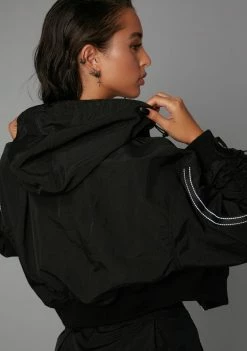 Poster Grl Take The Title Crop Hoodie 9 Poster Grl Take The Title Crop Hoodie