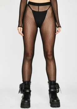Poster Grl Bad Manners Sheer Leggings Bottoms