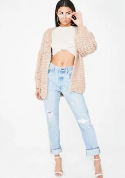 Poster Grl Tops Luxx Life Chunky Sweater