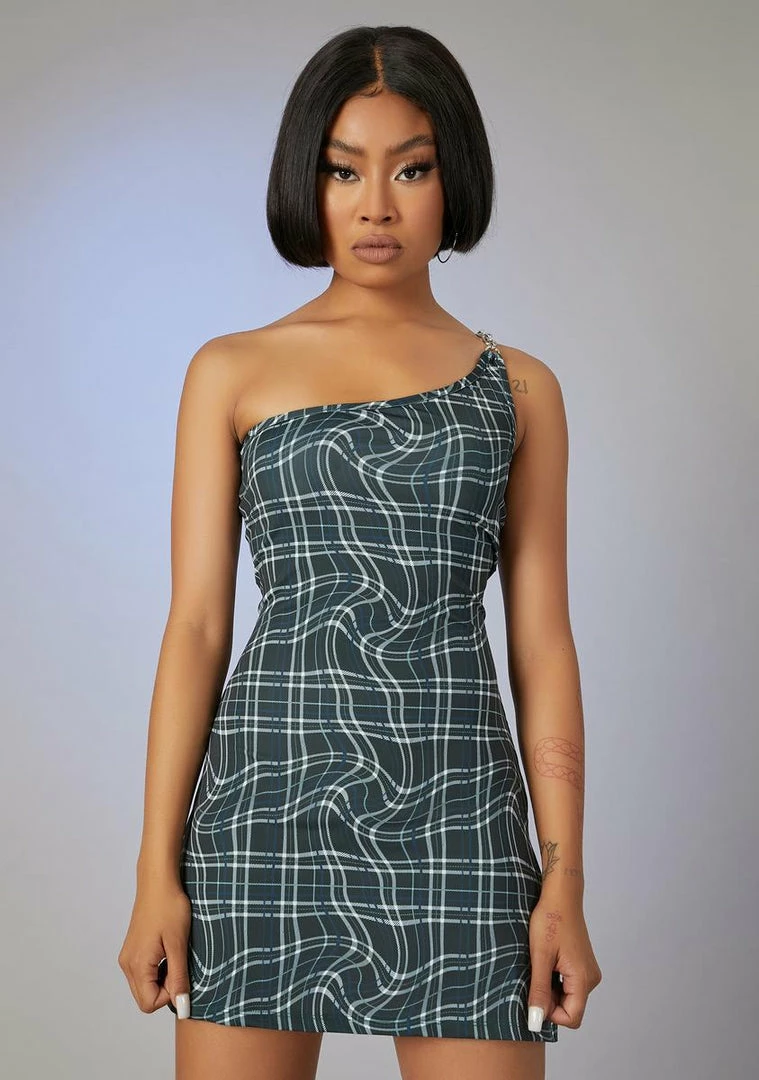 Poster Grl Never The Same Plaid Mini Dress 3 Poster Grl Never The Same Plaid Mini Dress