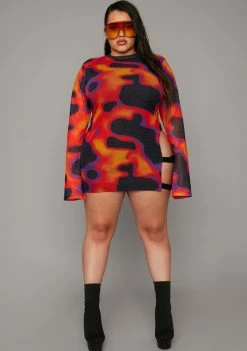 Poster Grl She's Heatin' Up Mesh Dress 8 Poster Grl She's Heatin' Up Mesh Dress