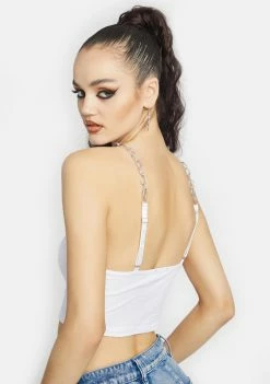 Poster Grl Tops Angel Dangerously In Love Crop Tank