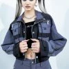Poster Grl Outerwear Lead The Pack Cropped Jacket 2 Poster Grl Outerwear Lead The Pack Cropped Jacket
