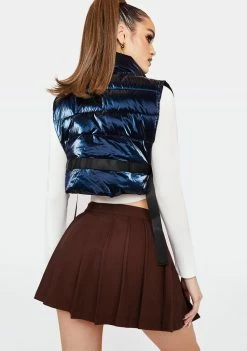 Poster Grl Cocoa Playing The Field Pleated Skirt