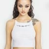 Poster Grl Tops Angel Dangerously In Love Crop Tank