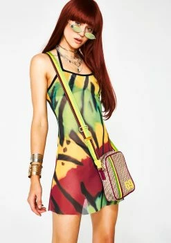 Poster Grl Let's Get Together Tie Dye Dress Dresses