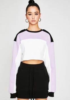 Poster Grl High Profile Colorblock Sweatshirt