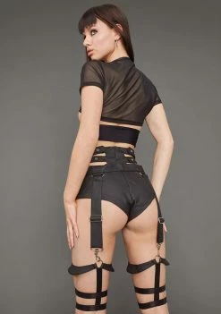 Poster Grl Bottoms At Your Mercy Shorts Set