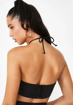 Poster Grl Tops Thicc Skin Halter Top