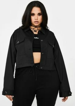 Poster Grl Late Booked Meetings On Rodeo Utility Jacket