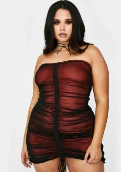 Poster Grl Dresses Bae Know My Worth Strapless Dress