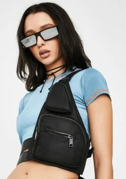 Poster Grl Blocked Harness Fanny Pack Bags & Wallets