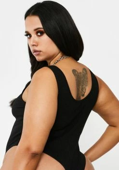 Poster Grl Tops Bae Werk The Mirror Tank Bodysuit