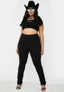 Poster Grl Bottoms Check Link In Bio Ruched Joggers
