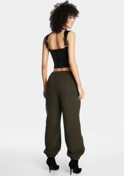 Poster Grl Jogger Sweatpants Nuclear Unit Faux Shearling Joggers 9 Poster Grl Jogger Sweatpants Nuclear Unit Faux Shearling Joggers