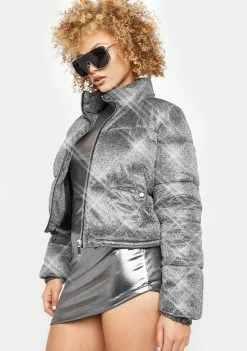 Poster Grl Tundra Tamer Sparkle Puffer Jacket