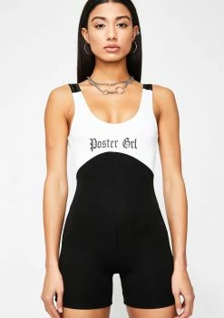 Poster Grl Gone Viral Colorblock Playsuit