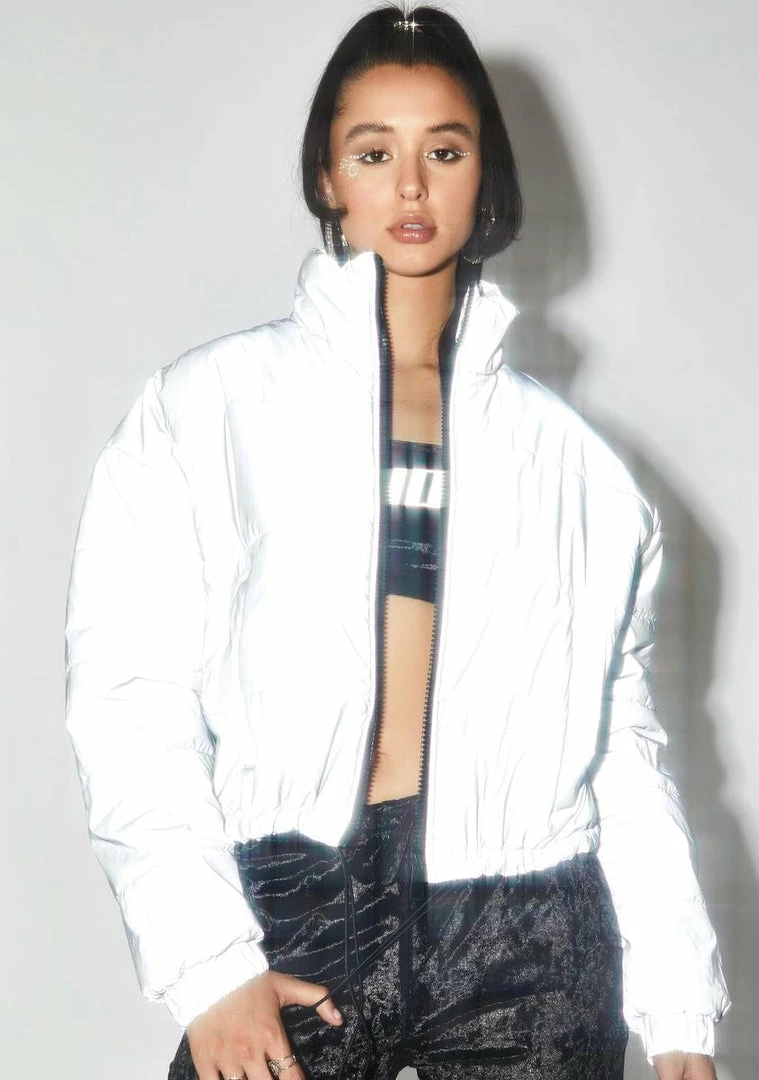 Poster Grl Future Finesse Reflective Jacket Outerwear 3 Poster Grl Future Finesse Reflective Jacket Outerwear