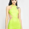 Poster Grl Dresses Wind It Up Ruched Bodycon Dress