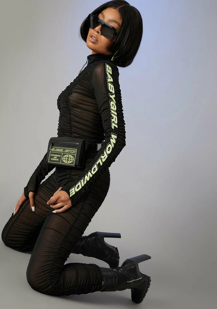 Poster Grl Jumpsuits & Rompers Run The Scene Mesh Catsuit 5 Poster Grl Jumpsuits & Rompers Run The Scene Mesh Catsuit