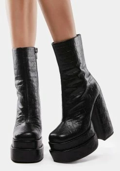 Poster Grl Lethal Business Platform Boots