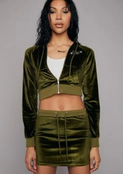 Poster Grl Moss Kissed A Girl Velour Skirt Set Skirts Set