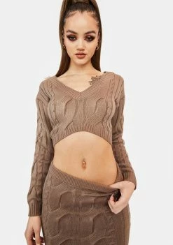 Poster Grl Jumpsuits & Rompers Signed And Delivered Knit Skirt Set